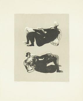 Henry Moore, Henry Moor, "Two Reclining Figures".