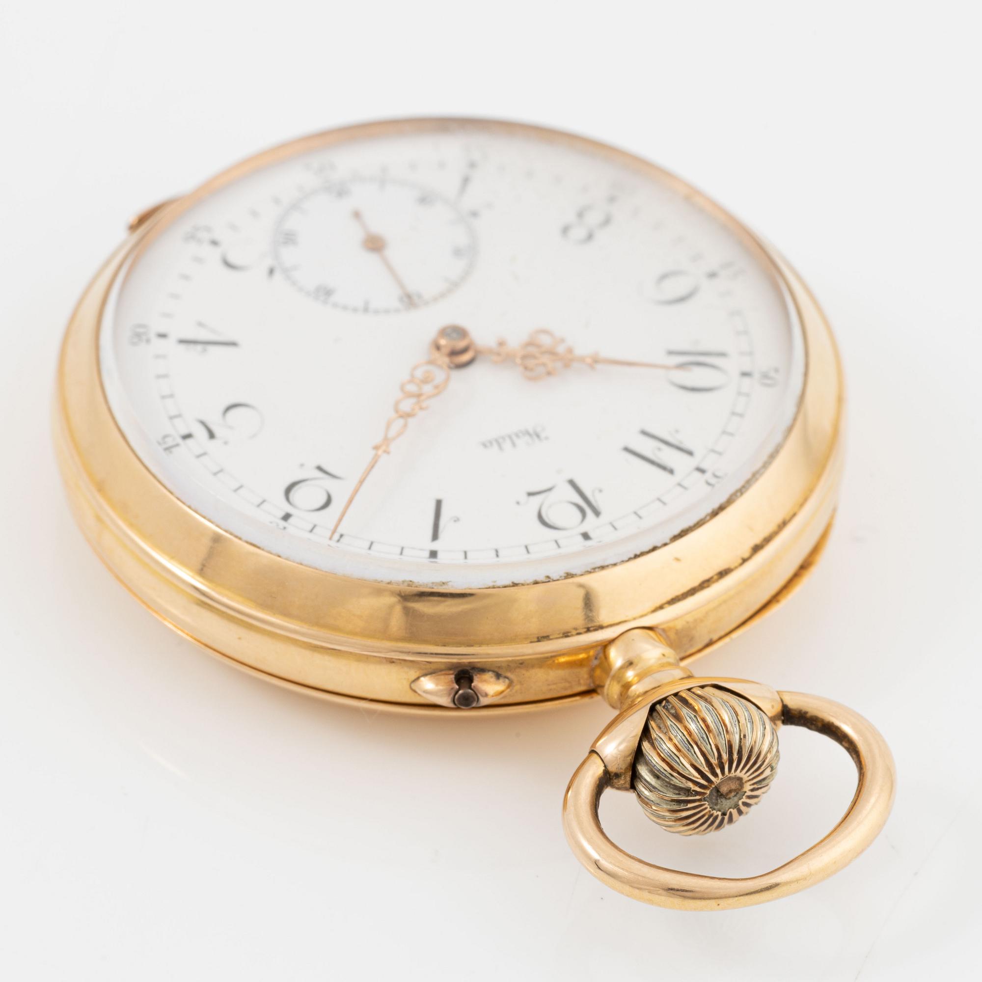 Halda, pocket watch, 50 mm.