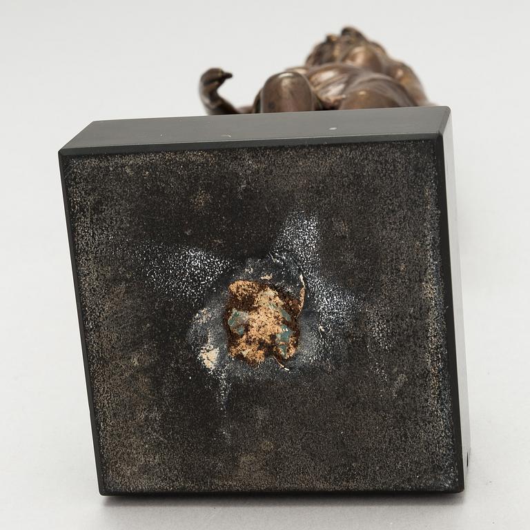 Jean Garnier, sculpture, bronze, signed.