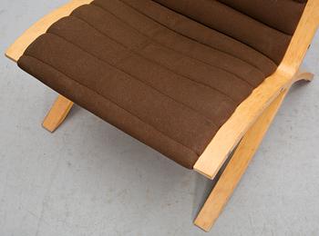 FÅTÖLJ, "X-stolen", Peter Hvidt & Orla Molgaard Nielsen, Fritz Hansen, Danmark, 1900-talets andra hälft.