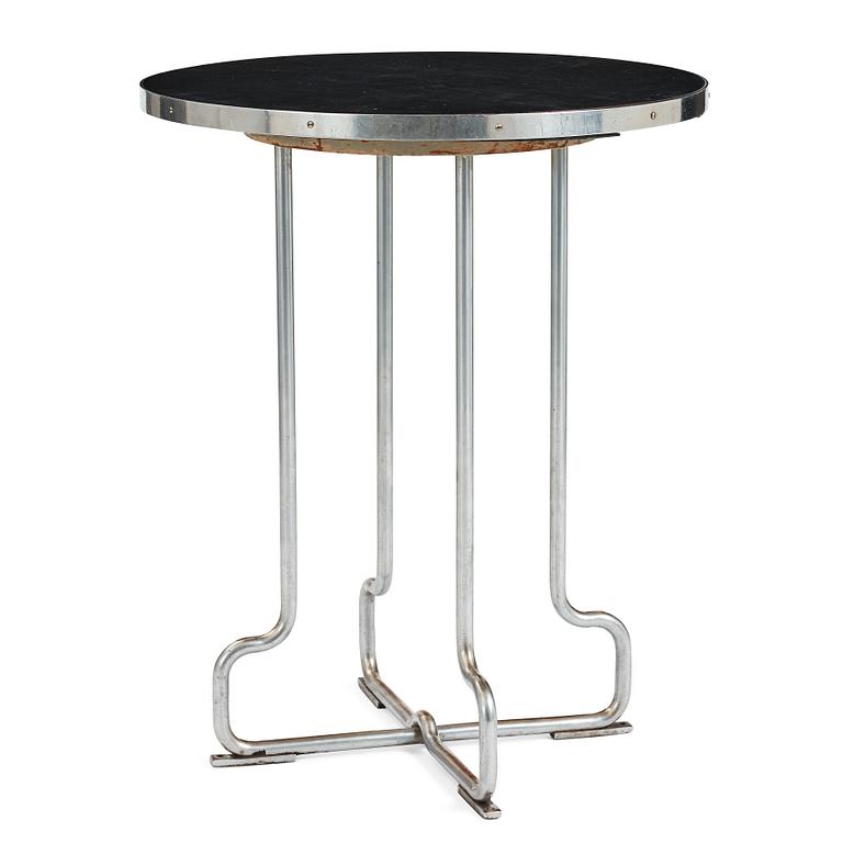 Axel Einar Hjorth, a "Tösse" tubular steel table, Nordiska Kompaniet, Sweden 1930.