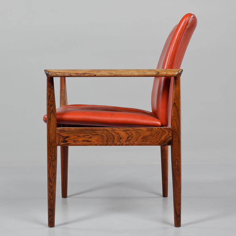 KARMSTOL, "Diplomat", Finn Juhl, France & Søn, 1900-talets andra hälft.