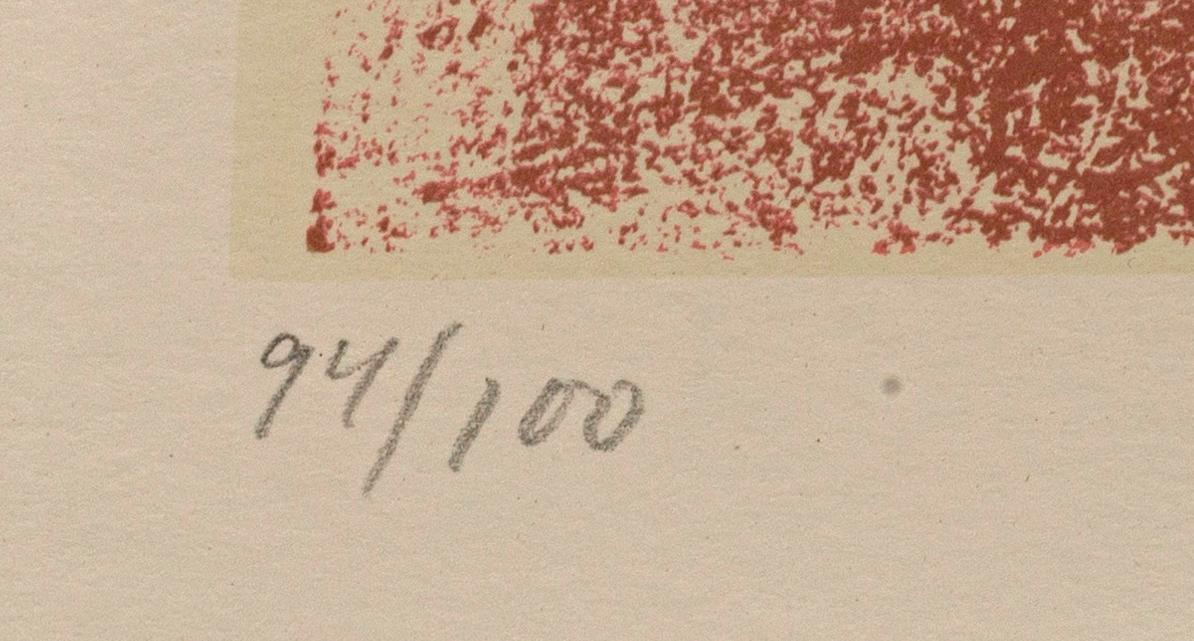 A PRINT BY OLA BILLGREN,