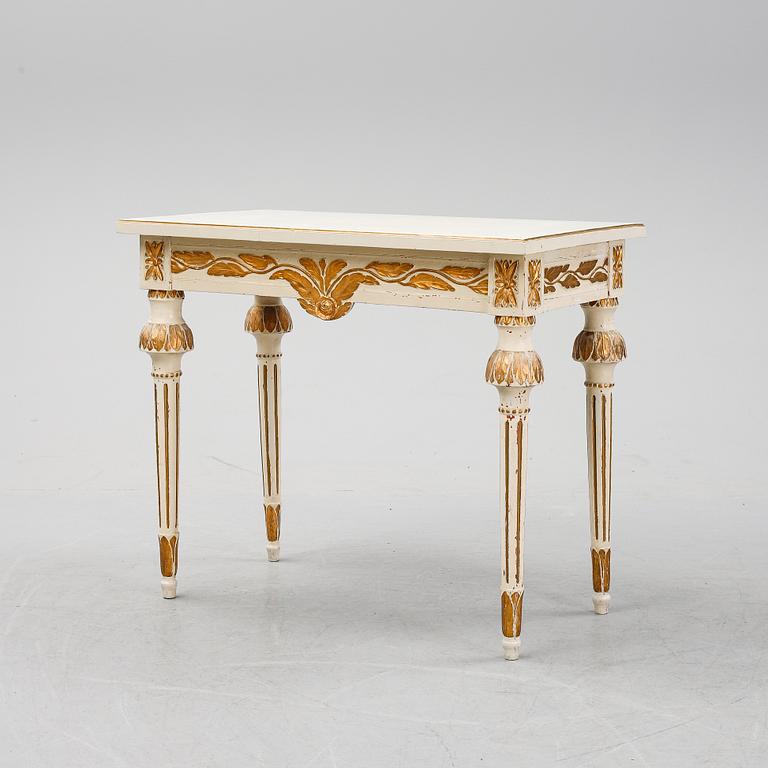 A gustavian table, early 19th century.