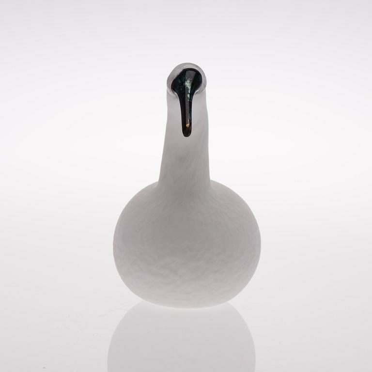 OIVA TOIKKA, LASILINTU, "Karjalan Laulujoutsen", signeerattu O. Toikka Iittala 5140 2015.