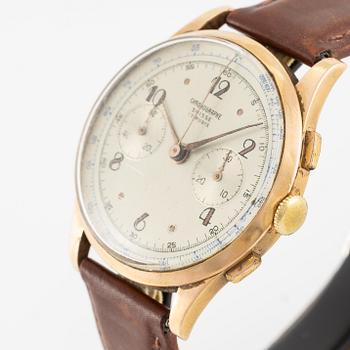 Chronographe Suisse, wristwatch, chronograph, 37.5 mm.