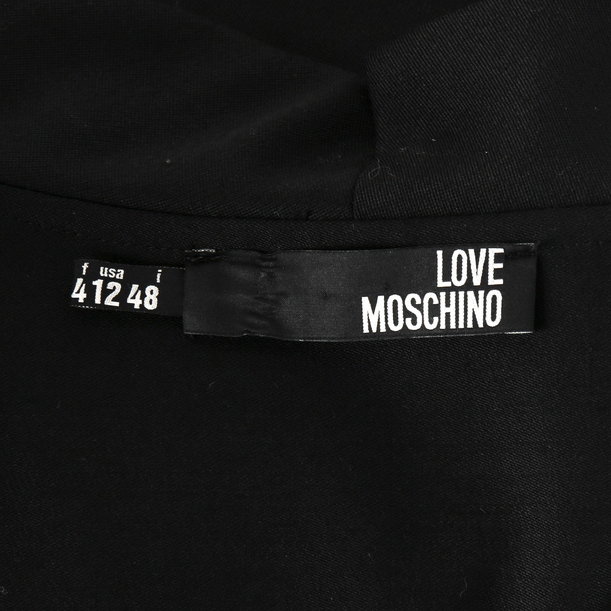 COCKTAILKLÄNNING, Moschino, enligt uppgift storlek 42.