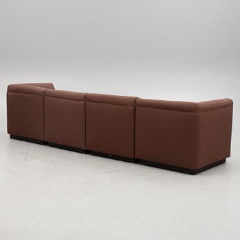 Modulesofa, 8 pieces, JOC Vetlanda, 1970s.