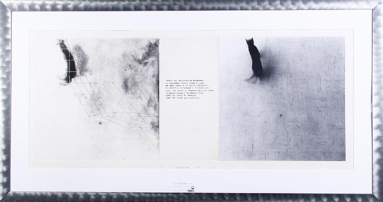OKÄND KONSTNÄR, litografi, dat 1976, numr. 6/75.