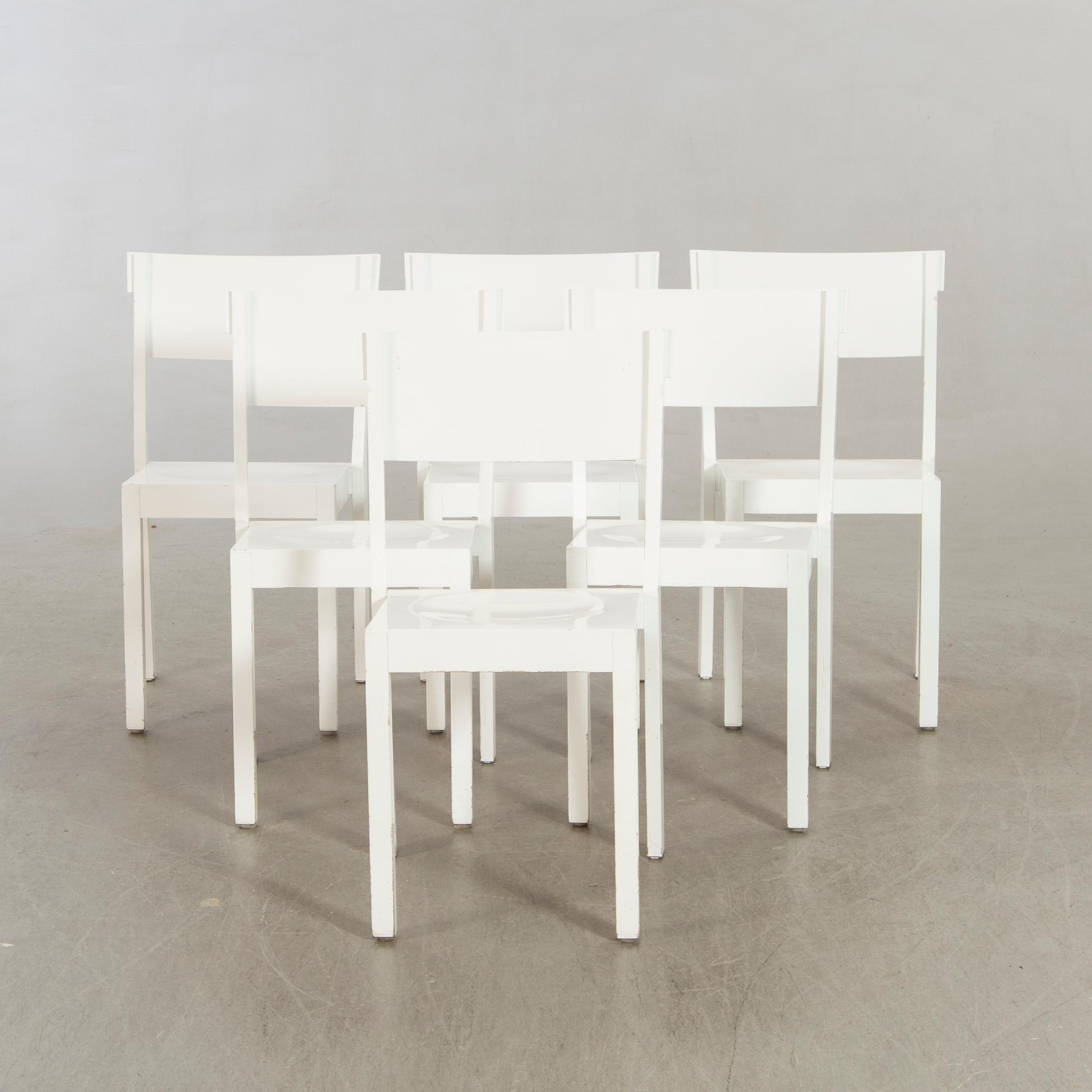 ÅKE AXELSSON, stolar 6 st "Akustik" Gärsnäs designade 2006.