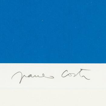 Franco Costa, silkscreen in colours, signed VII/L.