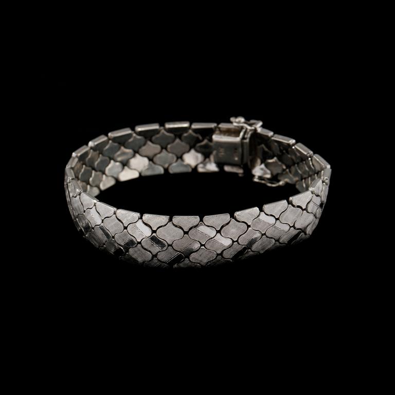 ARMLÄNK, sterlingsilver, Vicenza, Italien, 1900-talets tredje kvartal. Vikt 31 g.