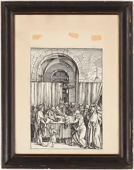 Albrecht Dürer · ALBRECHT DÜRER, Träsnitt 1504 (troligen avdrag från 1500-talet).