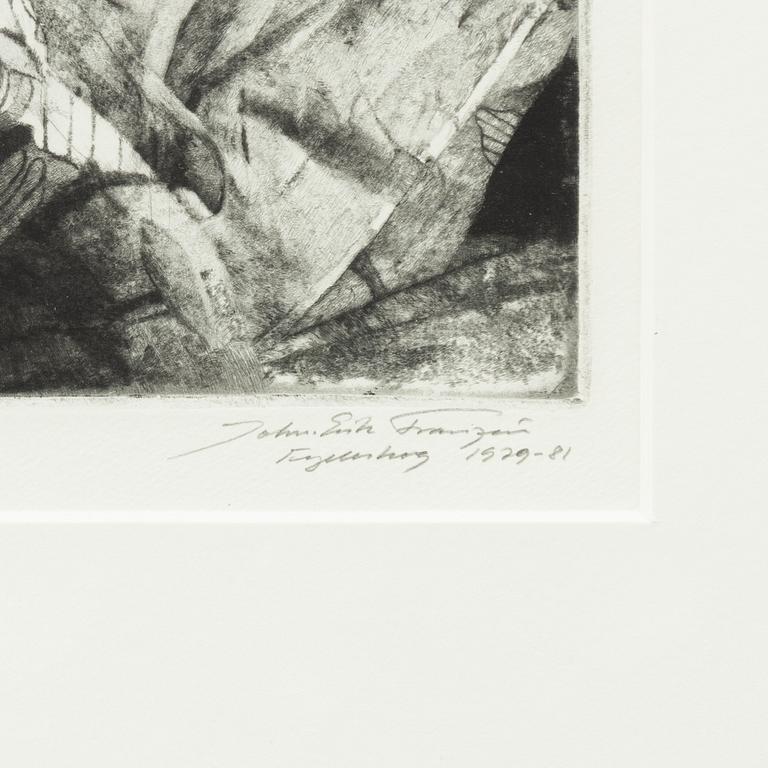 John-E Franzén, "Fylleskog".
