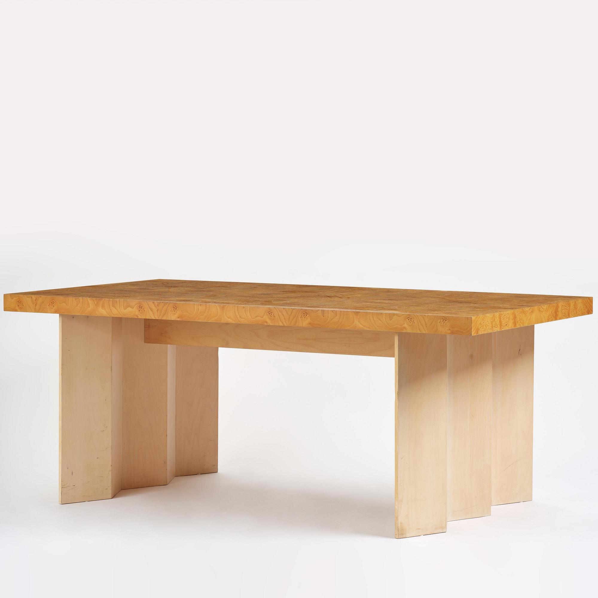 Axel Wannberg, matbord, unikt, egen studio, Stockholm, 2015.