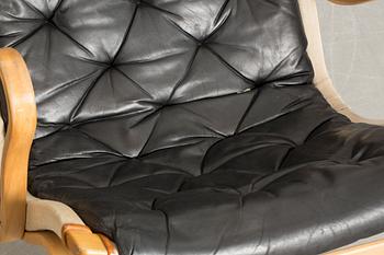 FÅTÖLJER, ett par, "Pernilla" Bruno Mathsson för DUX.