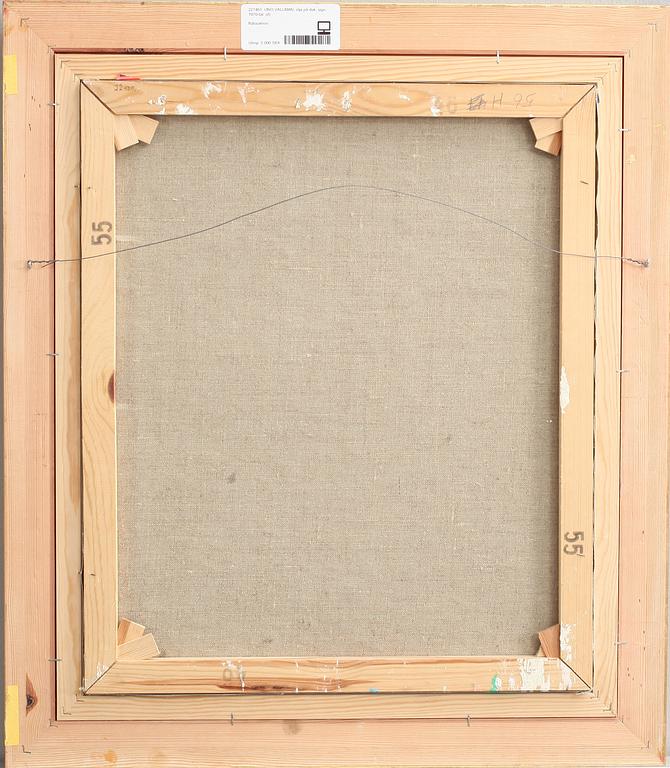 UNO VALLMAN, olja på duk, sign, 1970-tal.