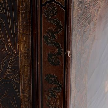 A late 20th century Chinese cabinet / TV cabinet.