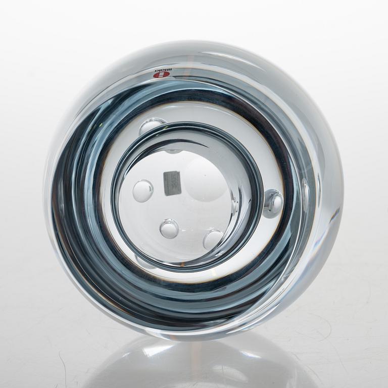 TIMO SARPANEVA, a 'Claritas' glass sculpture signed Timo Sarpaneva Iittala 2019.