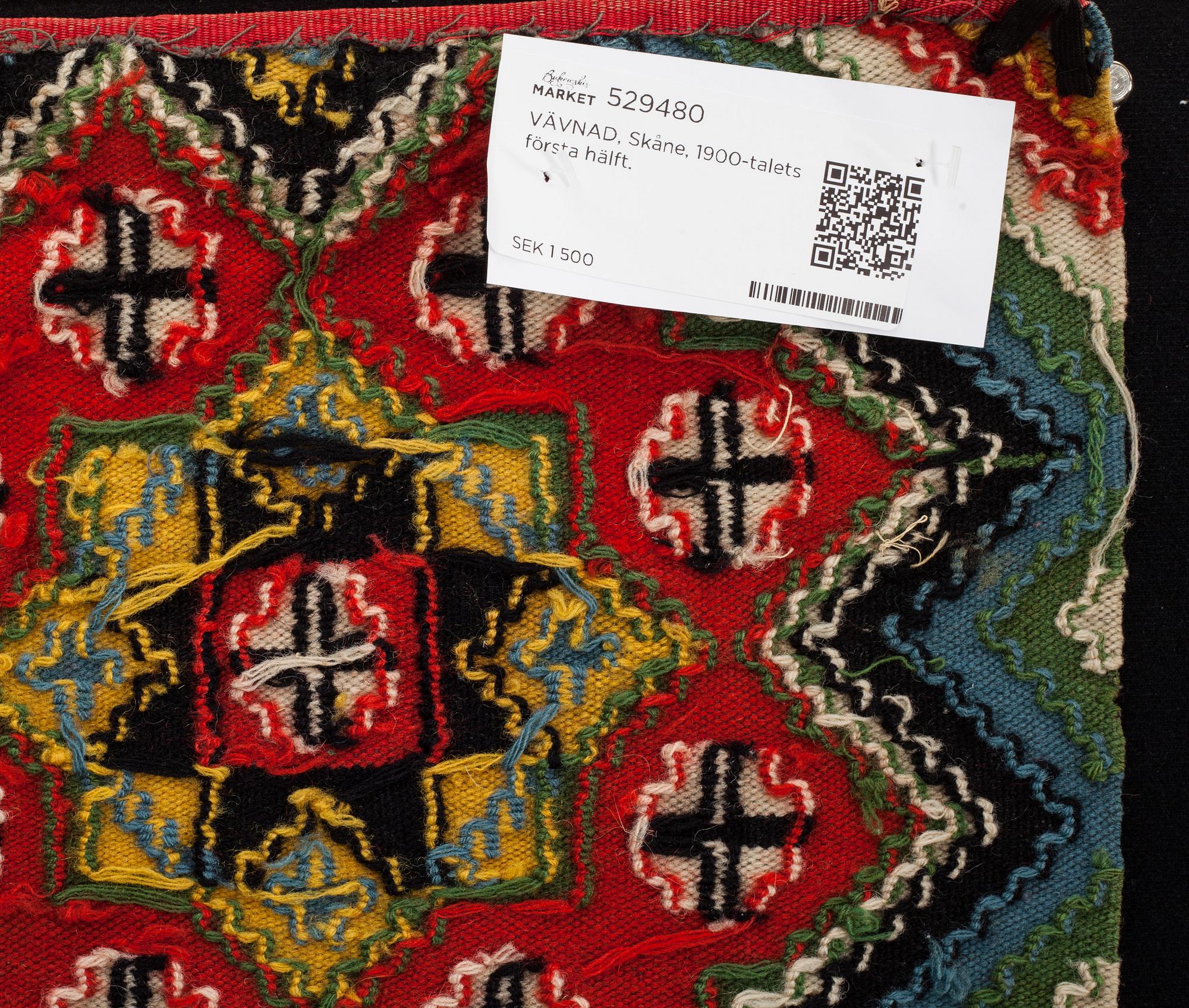 VÄVNAD, Skåne, 1900-talets första hälft.