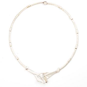 Lapponia, necklace, sterling silver, design probably by Björn Weckström, Finland, 1990.