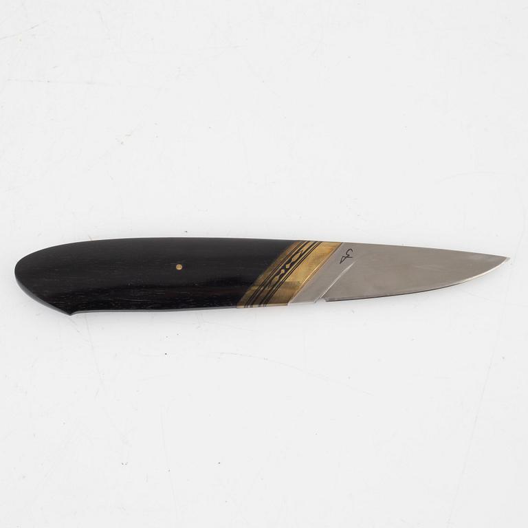 Gunnar Momcilovic, knife, signed.