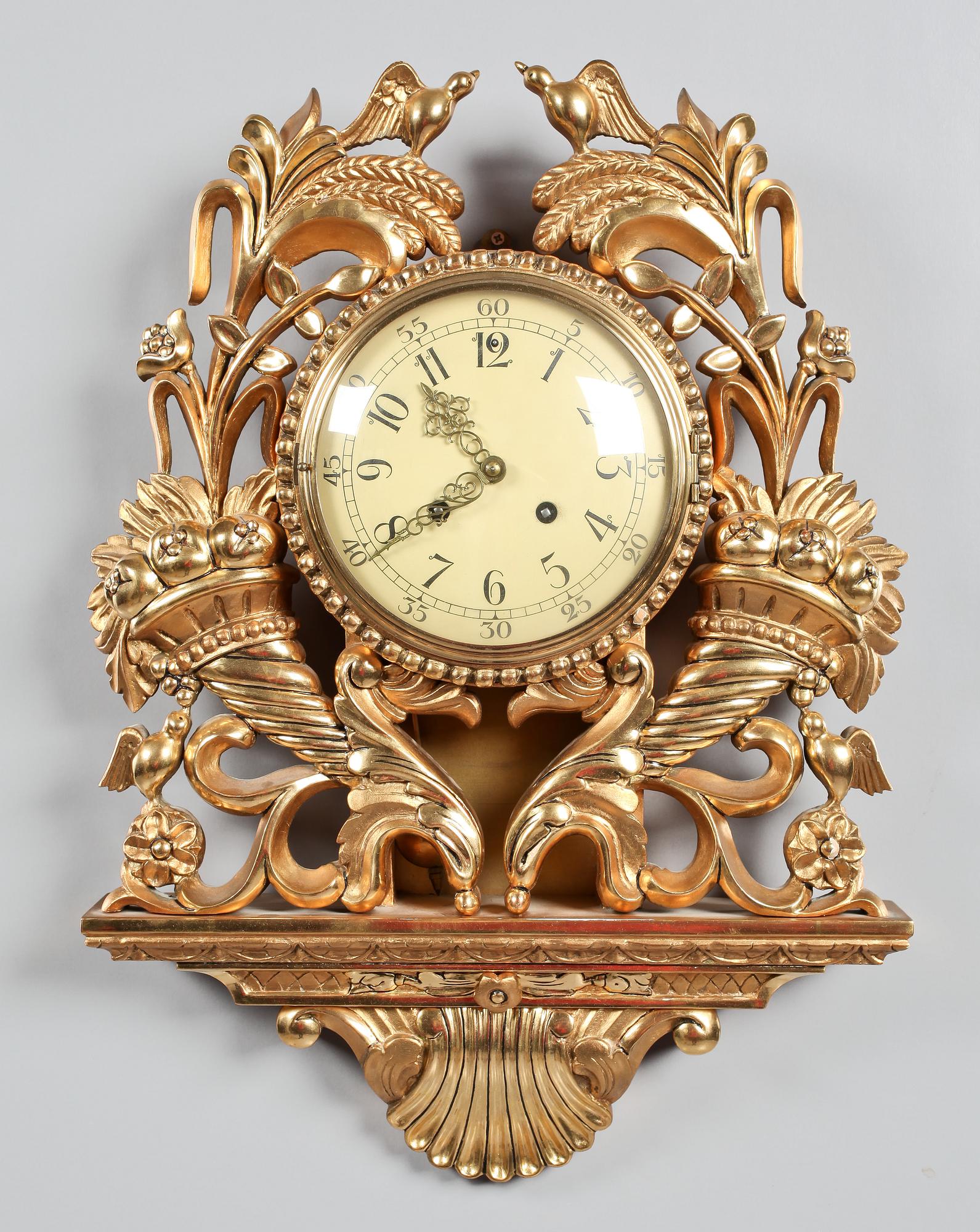 VÄGGPENDYL, empirestil, omkring 1900-talets mitt.