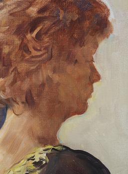 Lotte Laserstein, Seated lady.