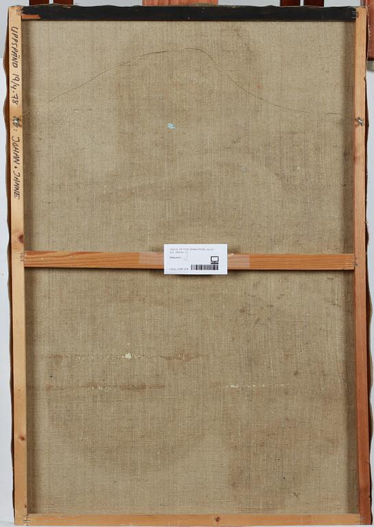 PETTER ZENNSTRÖM, olja på duk. 1960-tal.