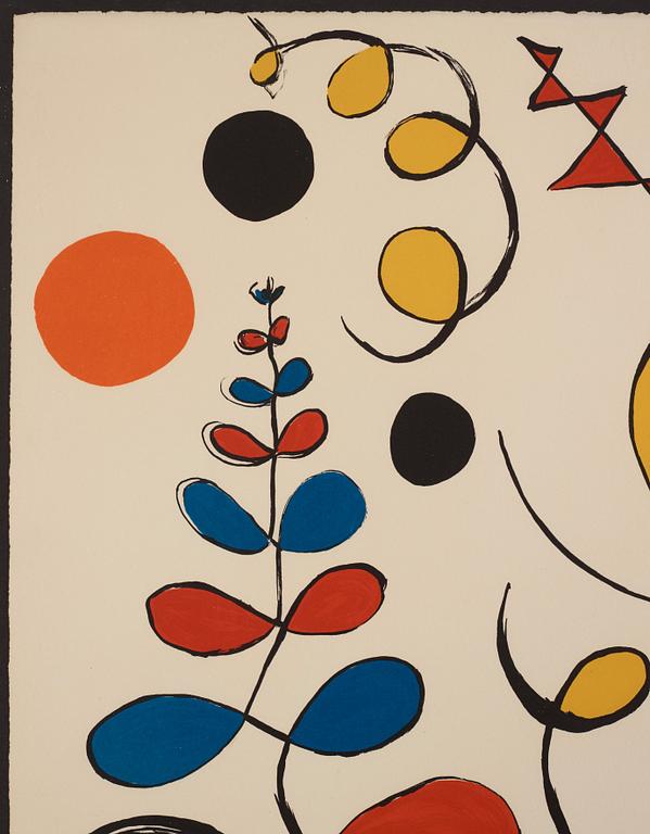 Alexander Calder, Untitled, from: "La mémoire élémentaire".