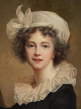 Elisabeth Vigée-Lebrun, kopia efter, Självporträtt.