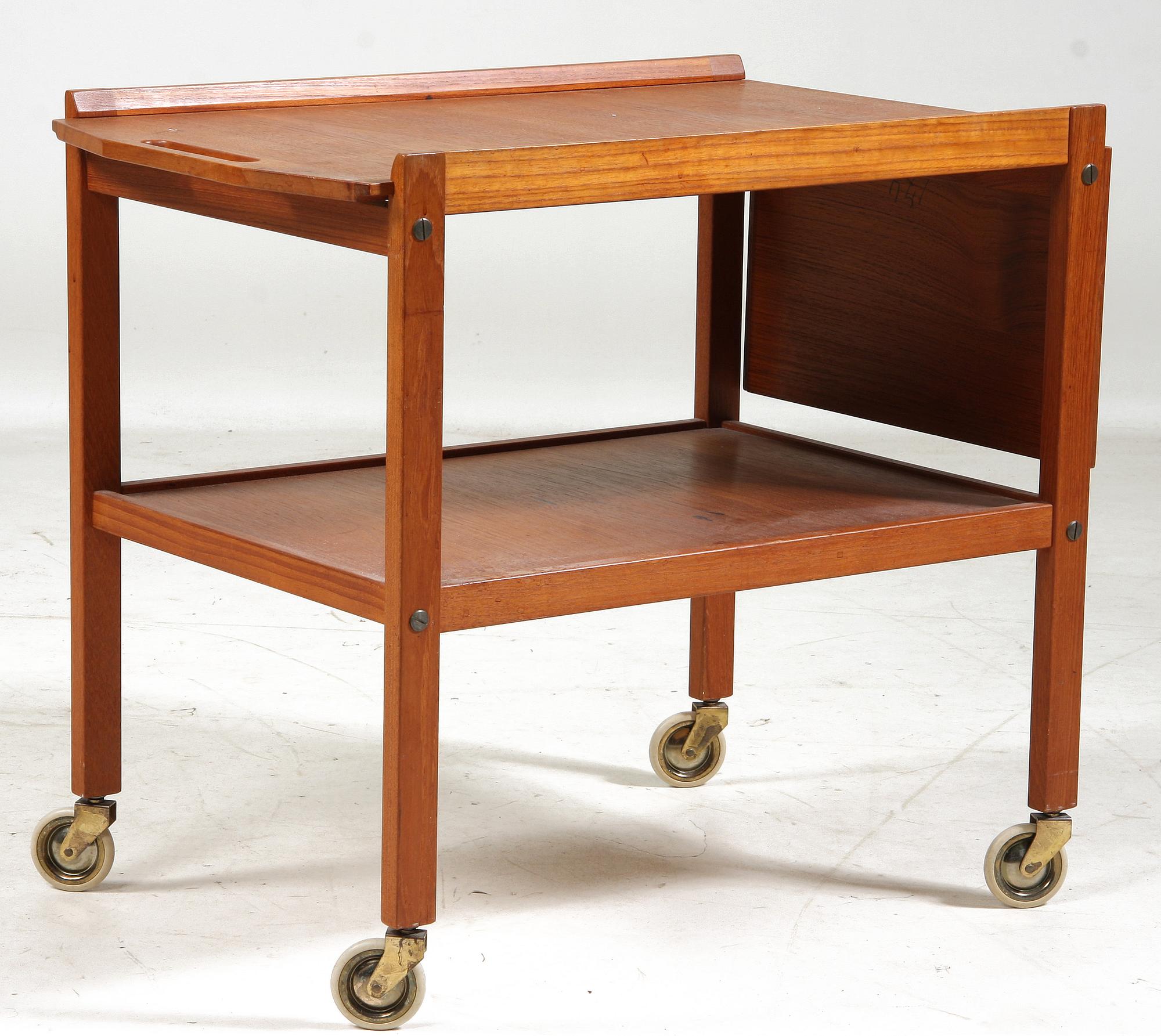 SERVERINGSVAGN, Gustavssons Möbelfabrik, Brittatorp. 1950-tal.