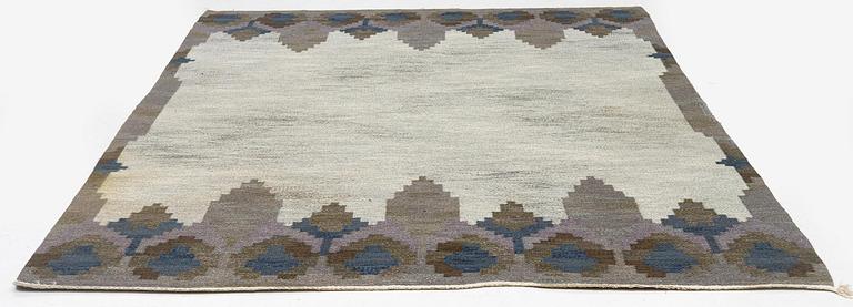 Judith Johansson, a carpet, 'Norrviken', rölakan, c. 283 x 190 cm, signed JJ.