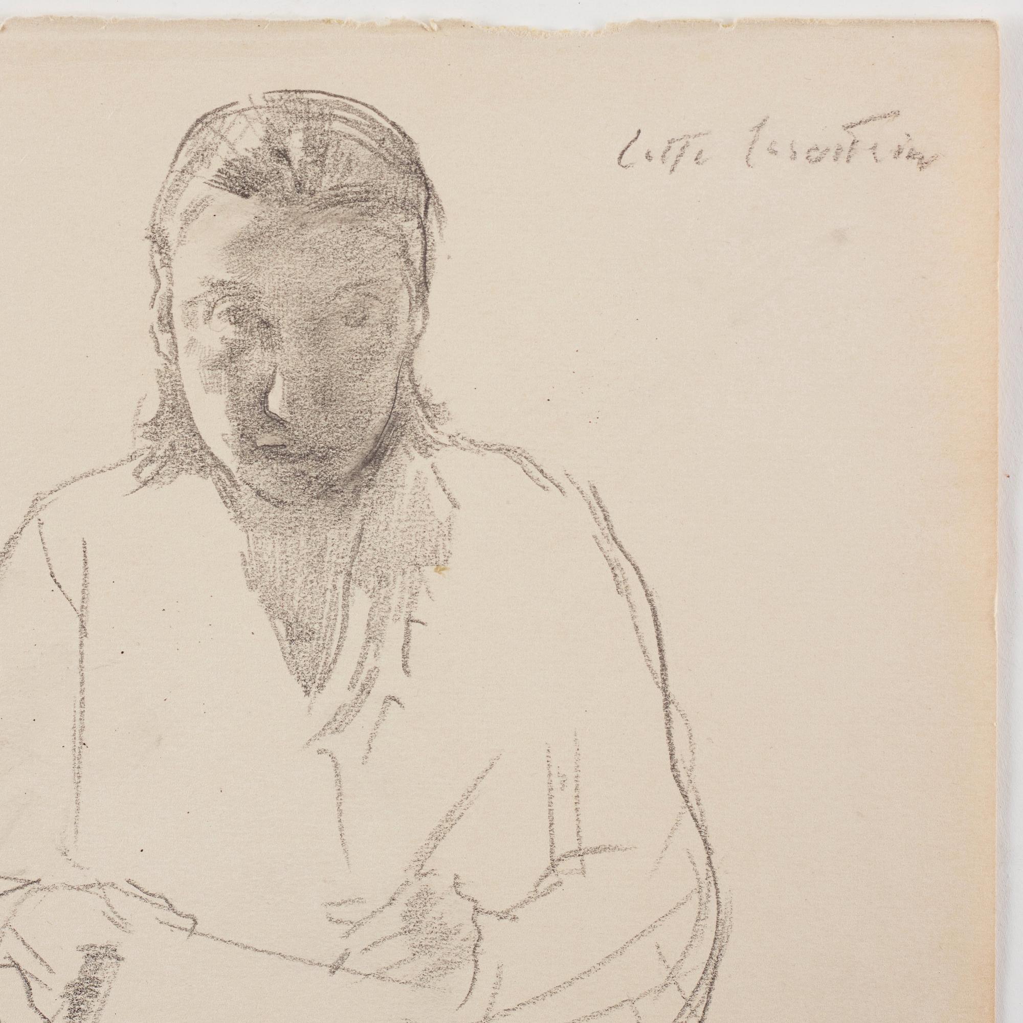 Lotte Laserstein, Självporträtt.