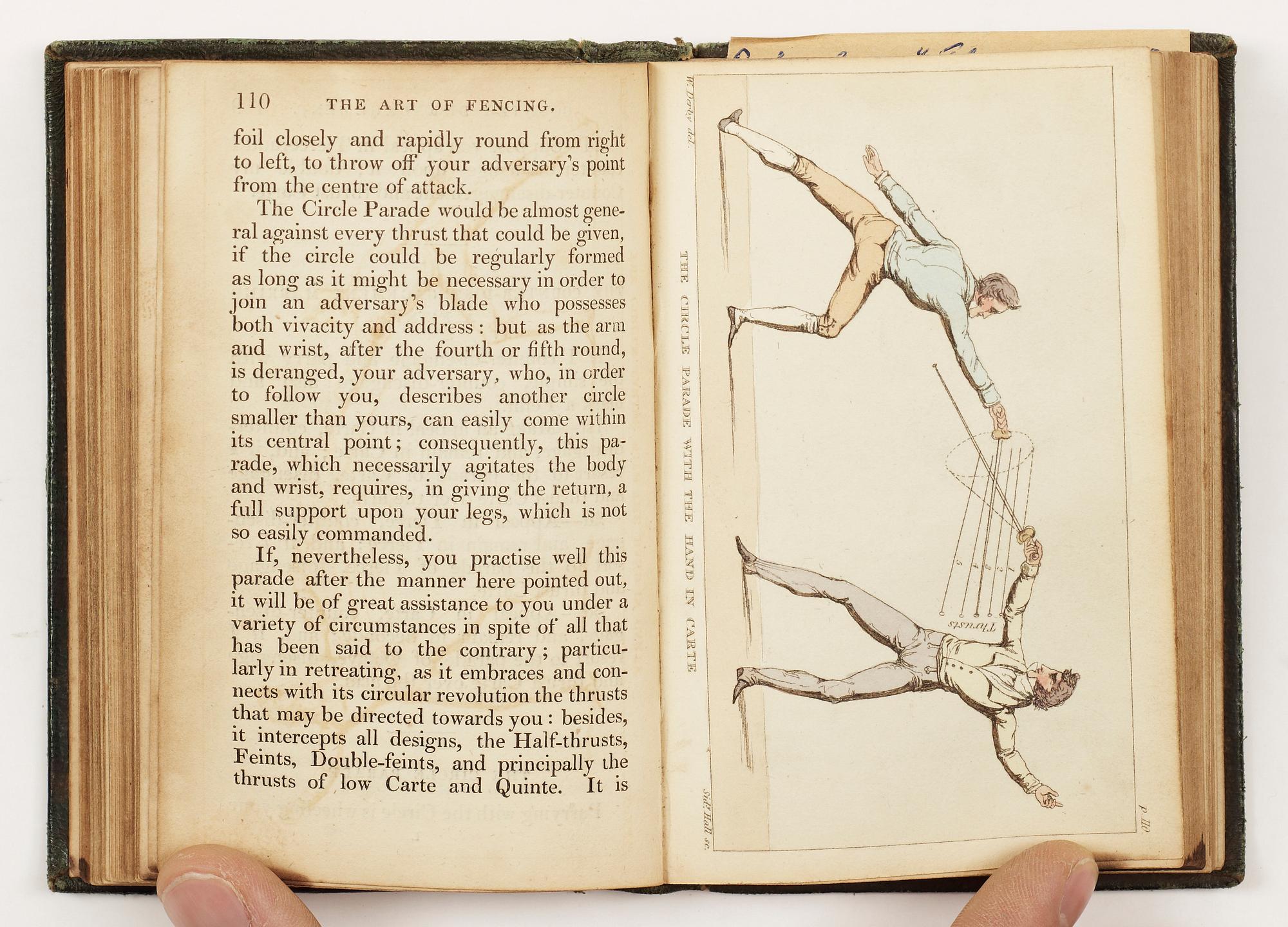 BOK, "The Modern Art of Fencing" av Guzman Rolando/JS. Forsyth, London 1822.