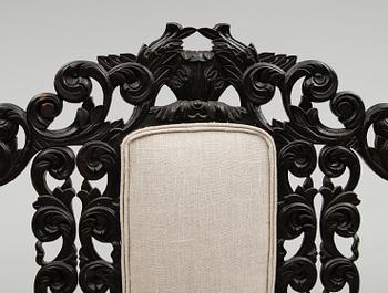 SOFFA, barockstil, 1800-talets andra hälft.