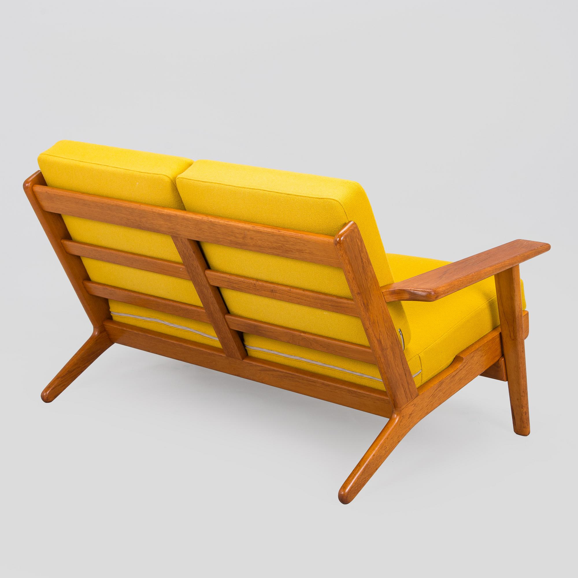Hans J. Wegner, a 'GE 290' sofa for Getama, Gested, Denmark.
