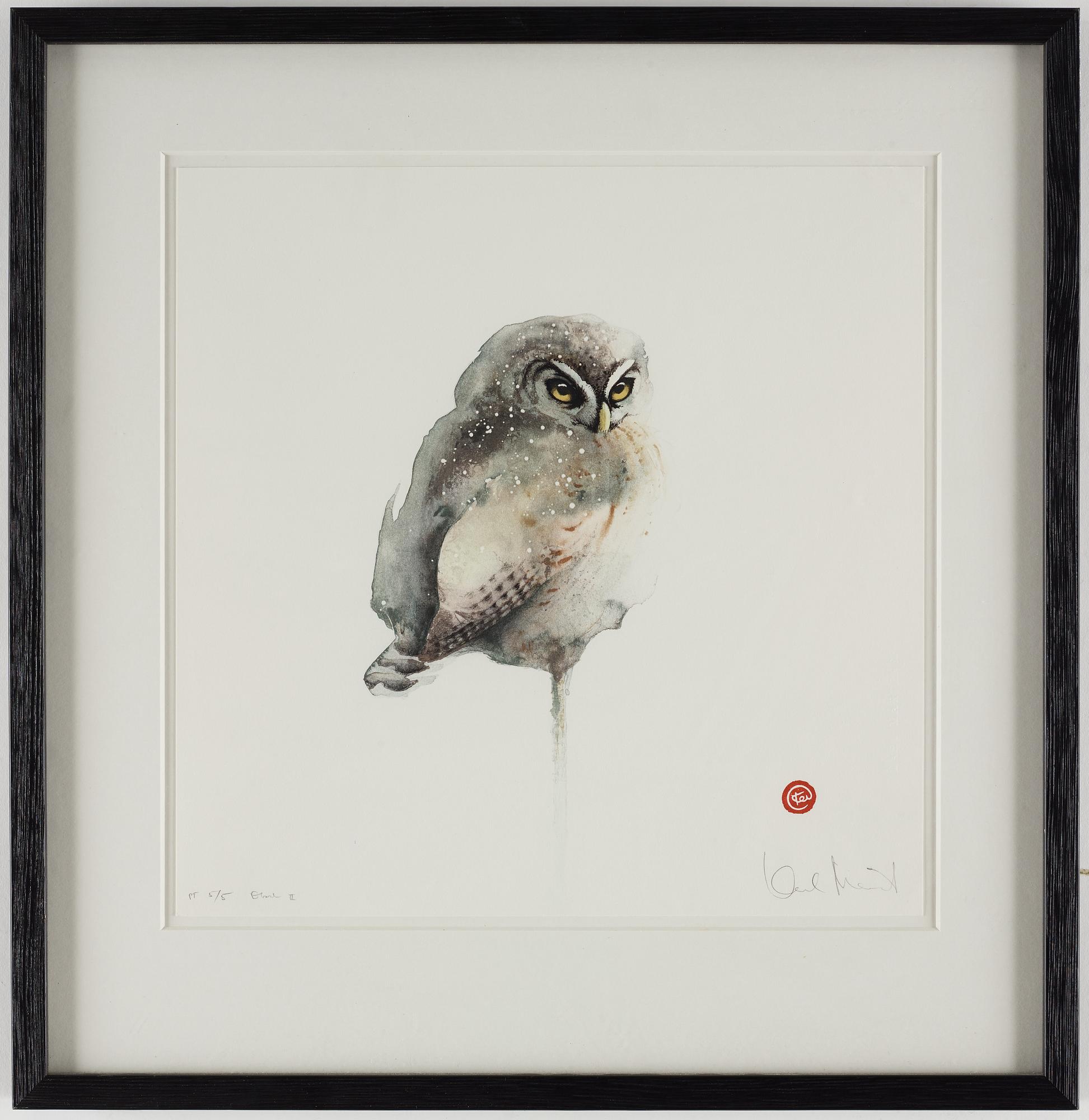 KARL MÅRTENS, litografi, signerad med blyerts och numrerad PT 5/5 état II.