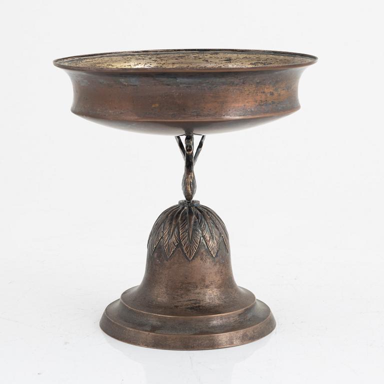 A Swedish silver bowl, mark of Daniel Eklund, Karlmar 1840.