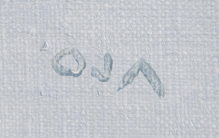 Onni Oja, Vinterig by (Borgnäs).