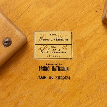 Bruno Mathsson, soffbord, "Annika", för Karl Mathsson, Värnamo.