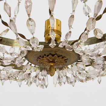 An early 19th century late Gustavian chandelier.