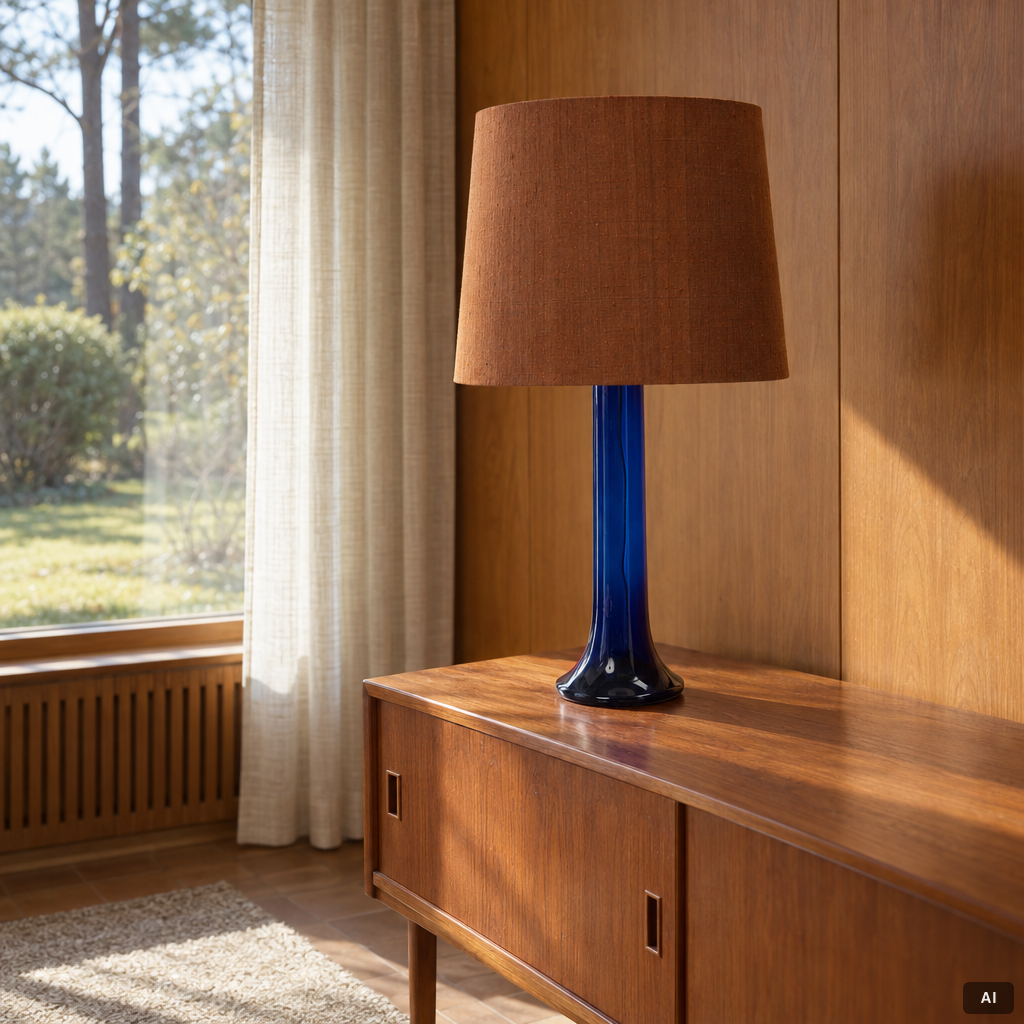 Uno & Östen Kristiansson, bordslampa, Luxus, Vittsjö, 1960/70-tal.