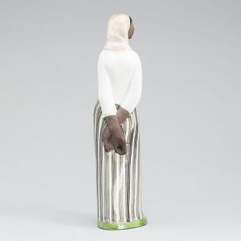FIGURIN, signerad Mari Simmulson, Uppsala Ekeby, 1900-talets andra hälft.