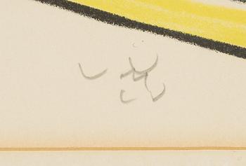 Roberto Matta, lithograph in colours, signed 117/300.