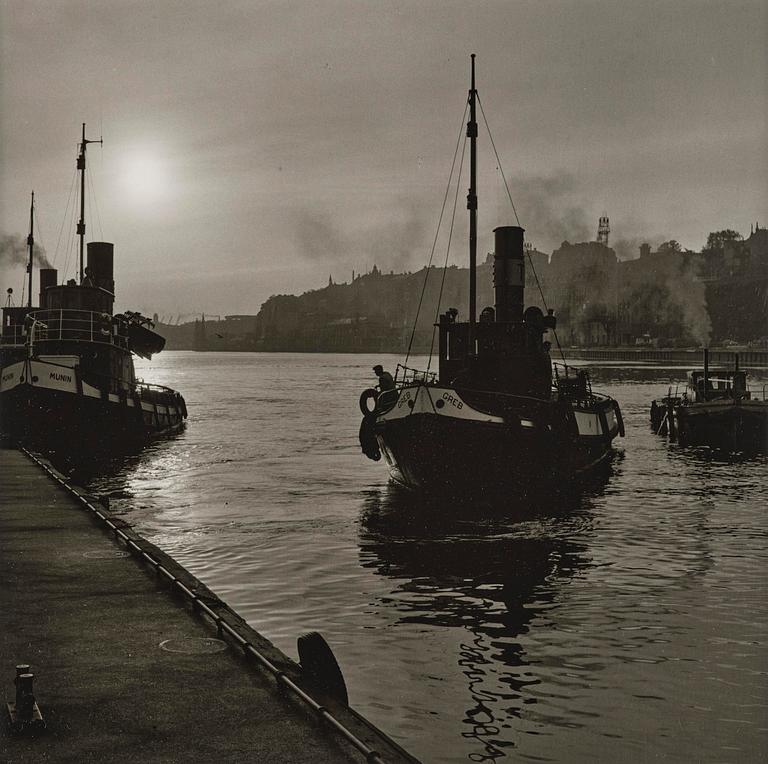 Gunnar Smoliansky, "Slussen", 1952.