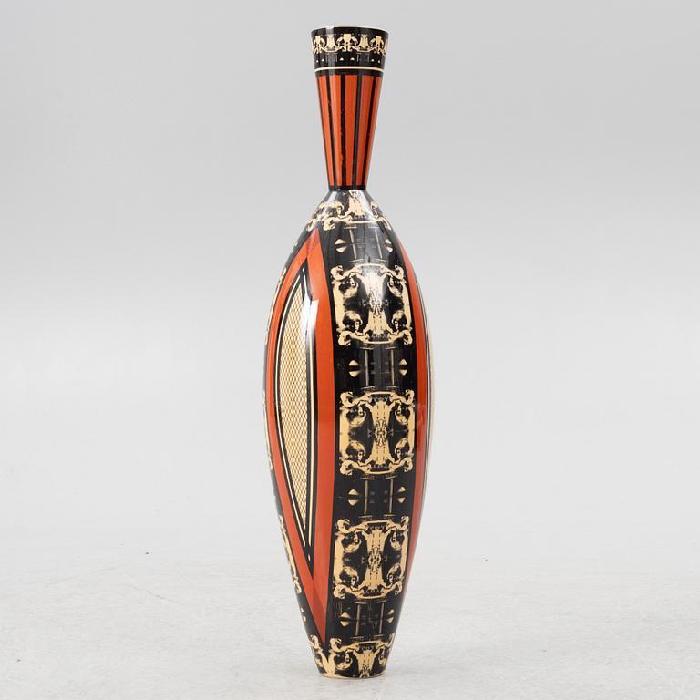 Åsa Lindström, unik golvvas, keramik, Rörstrand, 1992.