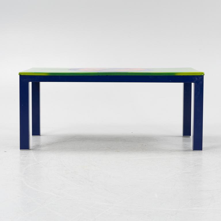Alf Olsson, an enamel table, Sweden, 1972.