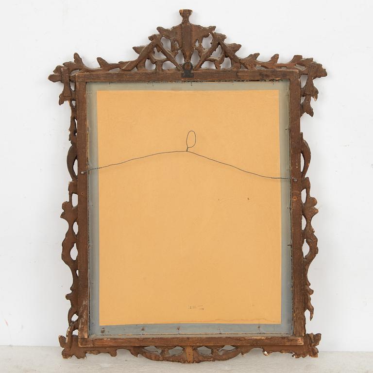 Mirror, Rococo style, circa 1900.