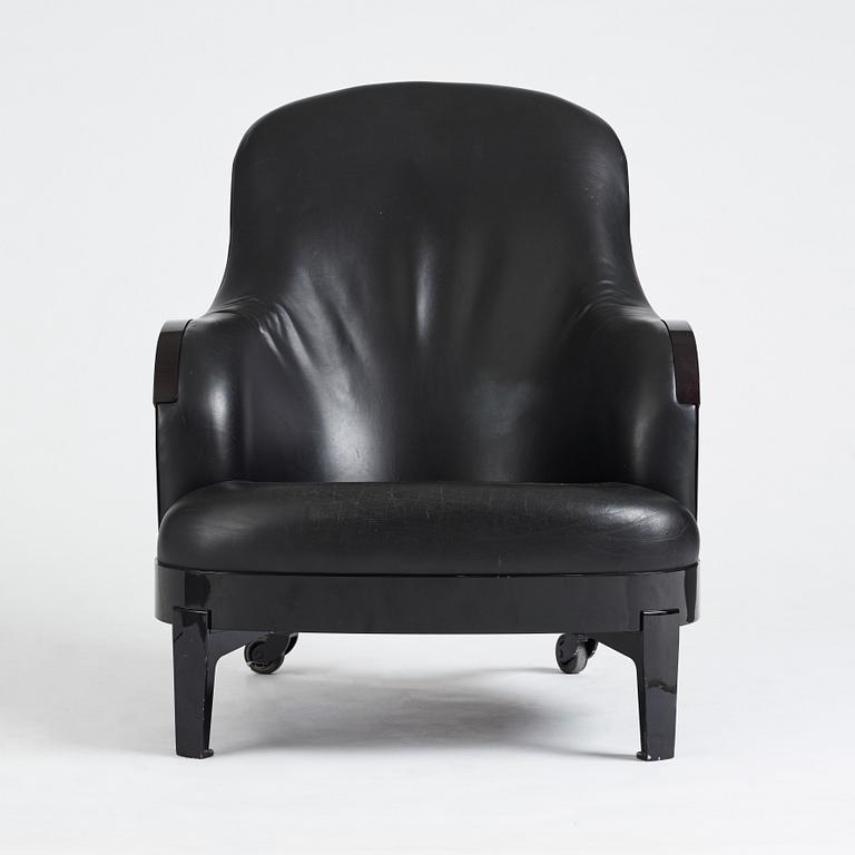 Mats Theselius, a "The Ritz" easy chair, ed. 79/90, for Källemo, Sweden post 1994.